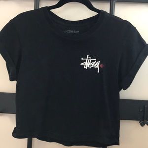 Stüssy Crop Top T Shirt